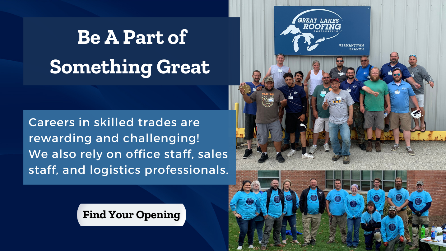 Careers in skilled trades are rewarding and challenging! We also rely on office staff, sales staff and logistics professionals. Find Your Job Opening!