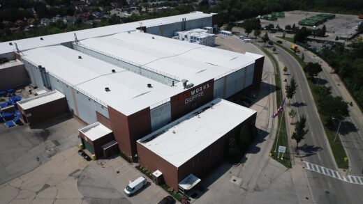 Rex Works - Giuffre commercial warehouse roof replacement