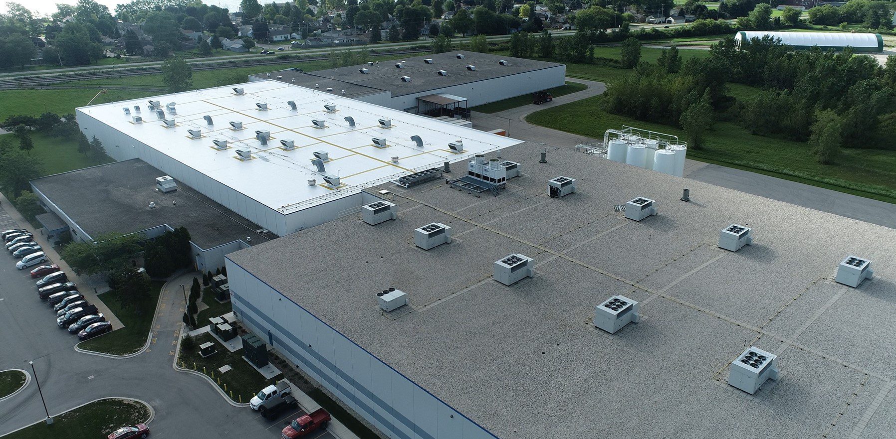 Finished roof replacement Racine, WI